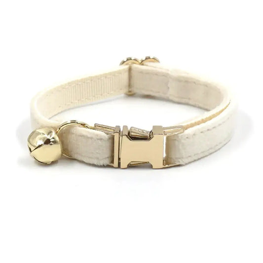 Collier Pour Chat Personnalisable II Blanc