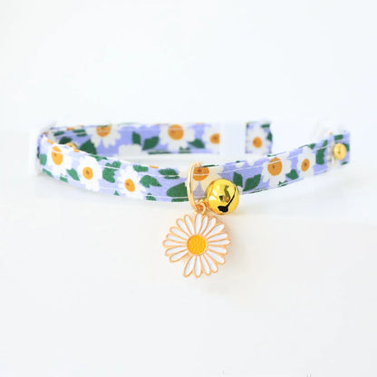 collier pour chat tournesol