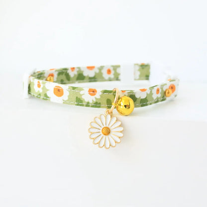 collier pour chat tournesol